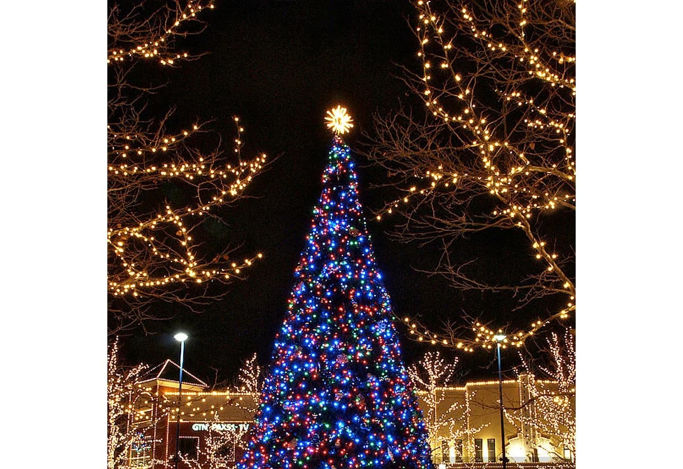 FIVMEN LED-Lichterkette Weihnachtsbeleuchtung Warmweiß & Bunt - Bild 5