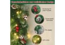 FIVMEN Kunstgirlande mit LED-Lichterkette, Weihnachtsdeko Tannengirlande Bild 4