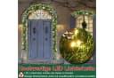 FIVMEN Kunstgirlande mit LED-Lichterkette, Weihnachtsdeko Tannengirlande Bild 5