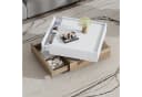 IDEASY Couchtisch mit 360° schwenkbarer Ablage und Schubladen Bild 5