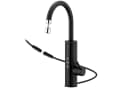 HOMELODY Küchenarmatur mit Durchlauferhitzer Schwarz 360° drehbar Bild 2