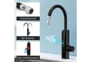 HOMELODY Küchenarmatur mit Durchlauferhitzer Schwarz 360° drehbar Bild 3
