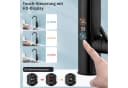 HOMELODY Küchenarmatur mit Durchlauferhitzer Schwarz 360° drehbar Bild 4