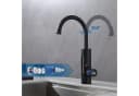 HOMELIVE Küchenarmatur mit Durchlauferhitzer Schwarz 360° drehbar Bild 3