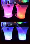 Smad Outdoor-Flaschenkühler 5L LED 7 Farbwechsel Weiß Bild 4