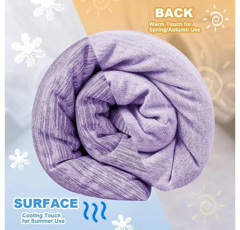 Elegear Sommerbettdecke Arc-Chill 3.0 Kühldecke Violett - Bild 3
