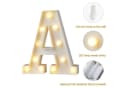 Kopper-24 LED Leuchtbuchstabe 3D, 22 cm Buchstabe C Bild 5