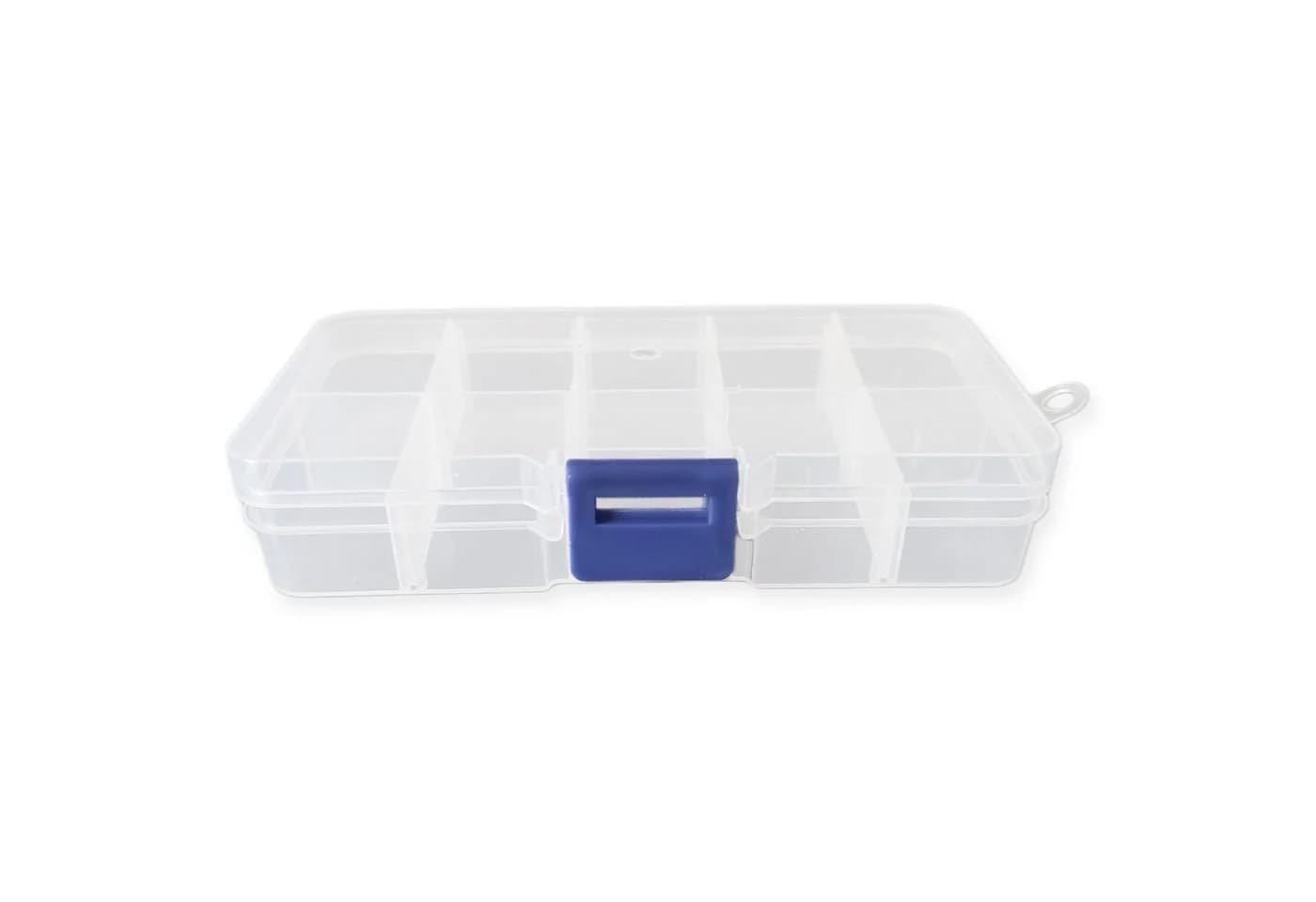 Kopper-24 Aufbewahrungsbox Sortierkasten Perlen Box transparent 10 Fächer - Bild 3