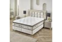 gowoll Boxspringbett Wooltouch Stauraumbett Weiß mit Matratze & Topper Bild 2