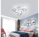 Riserva LED Deckenleuchte Stern Mond 40W 6500K Weiß Bild 4