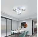 Riserva LED Deckenleuchte Stern Mond 40W 6500K Weiß Bild 5