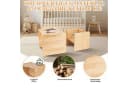 AIMAX Kindersitzgruppe Tisch und Stuhl Set Weiß Modern Bild 3