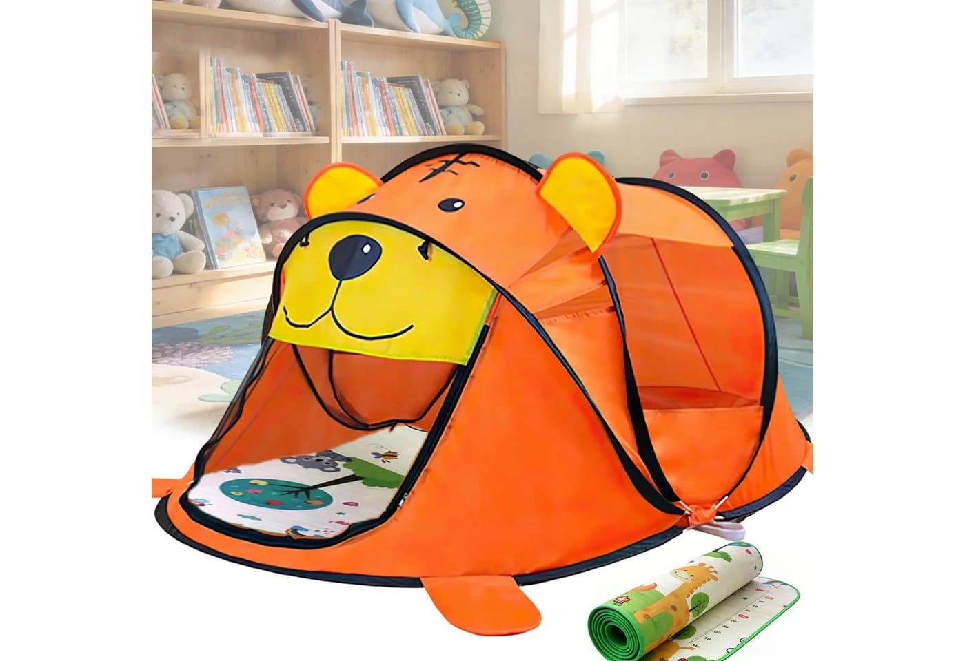 AIMAX Spielzelt Pop Up Kinderzelt Indoor Outdoor mit Aufbewahrungsbeutel - Bild 2