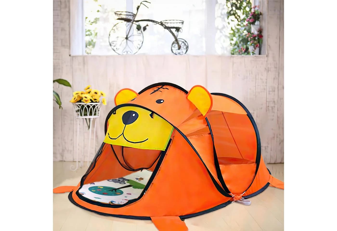 AIMAX Spielzelt Pop Up Kinderzelt Indoor Outdoor mit Aufbewahrungsbeutel - Bild 4