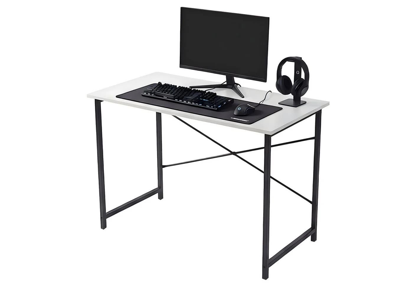 SURFOU Schreibtisch Weiß Holzwerkstoff Modern - Bild 2