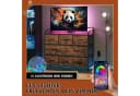 WLIVE Kommode mit 8 Stoffschubladen, LED-Beleuchtung und Ladestation Bild 4