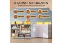 WLIVE Kommode mit 8 Stoffschubladen, LED-Beleuchtung und Ladestation Bild 5