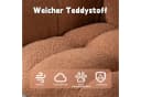Vankel Schaukelstuhl mit Teddybezug und ergonomischem Design Bild 1