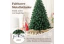WHEELYOU Künstlicher Weihnachtsbaum Nordmanntanne 180cm PVC mit Metallständer Bild 1
