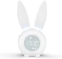 EXTSUD LED Nachtlicht Kinder Lichtwecker Weiß Snooze-Funktion Bild 2