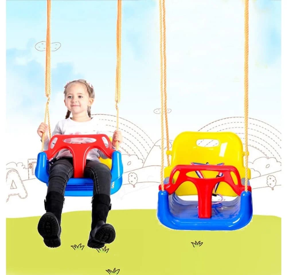 EXTSUD Babyschaukelsitz 3 in 1 mit verstellbarem Sicherheitsgurt