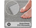 Forrlite Badematte Hellgrau Mikrofaser rutschfest saugstark Bild 1