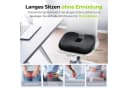 Fyrove Orthopädisches Sitzkissen Schwarz Ergonomisch Bild 1