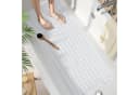 Forrlite Badewannenmatte rutschfest 100x40cm Transparent Bild 2