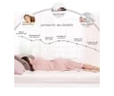 UE Premium Gel Memory Foam Topper H2 10 cm Bambusbezug Bild 3