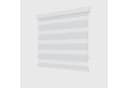 Plisseeonline Doppelrollo Alu-Kassette weiß Seitenzugrollo Bild 3
