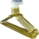 RSR Hangers Drahtkleiderbügel Metall Hemdenbügel Blusenbügel Gold, 100-tlg. Bild 2