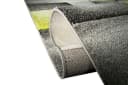 Carpetia Wohnzimmerteppich Kurzflor Abstrakt Grün Grau 13 mm Bild 3