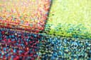Carpetia Teppich Modern Karo Bunt Gelb Rot Blau Grün Bild 4