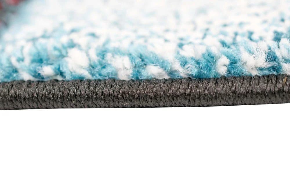 Carpetia Teppich Modern Karo Bunt Gelb Rot Blau Grün - Bild 5