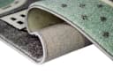 Carpetia Kinderteppich Straßenteppich Auto Blau/Grün Rund Bild 5