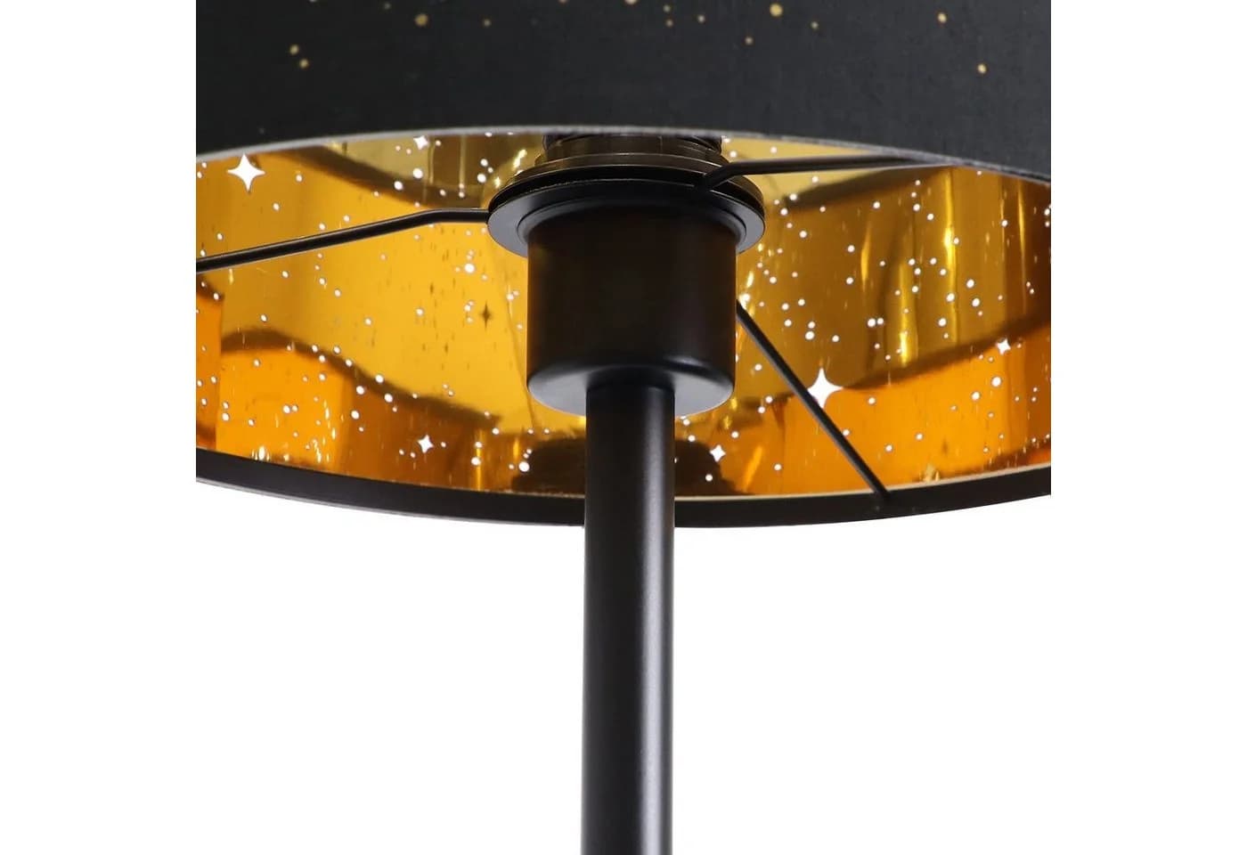 ZMH Stehlampe Modern Stoffschirm E27 Fassung 144 cm - Bild 4