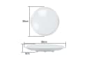 ZMH LED Deckenleuchte mit Bewegungsmelder Innen Deckenlampe 15W Flurlampe 4000K Neutralweiß Bild 4