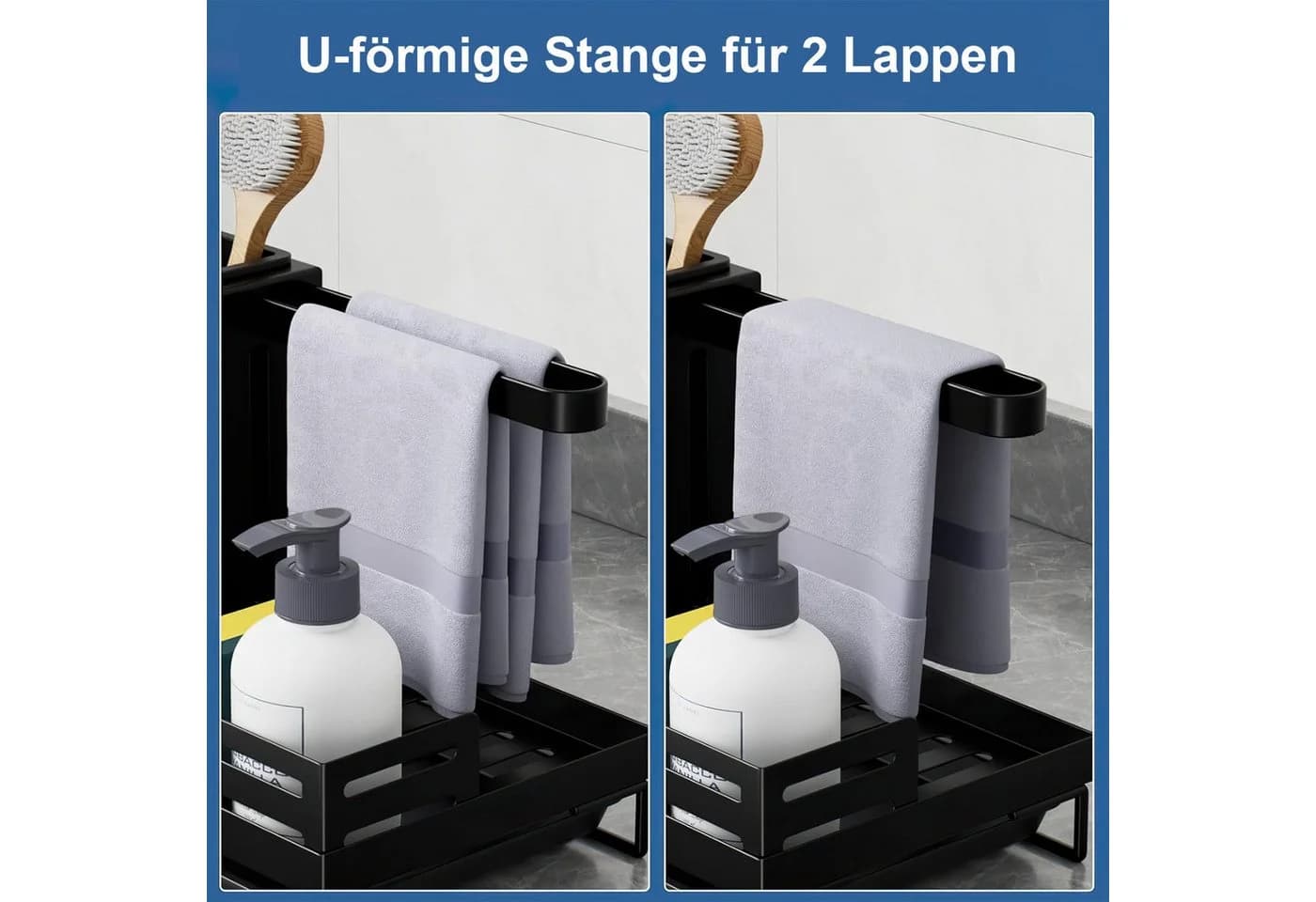 Küchenorganizer-Set aus Verdicktem Stahl - Bild 4