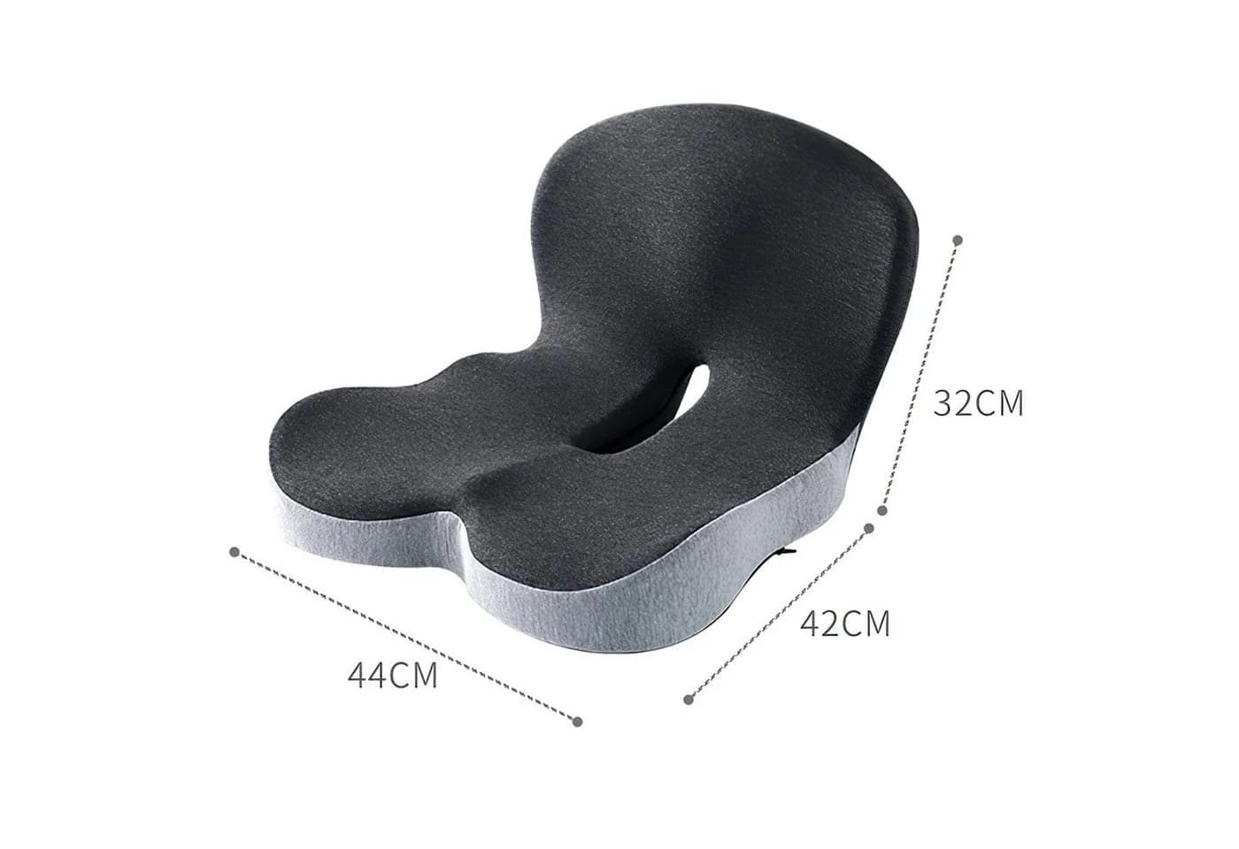 Refined Living Sitzkissen Ergonomisch Bürostuhl Orthopädisch Memory-Schaum