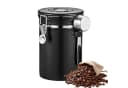 Refined Living Kaffeedose 2800 ml Luftdicht Edelstahl Schwarz Bild 2