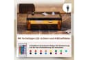 SeedWave Couchtisch Modern LED-Beleuchtung Glasplatte Bild 3