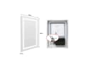 SaniteModar LED Badspiegel Dimmbar Antibeschlag IP44 Bild 1