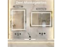 SaniteModar LED Badspiegel Dimmbar Antibeschlag IP44 Bild 3