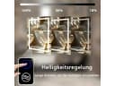 SaniteModar LED Badspiegel Dimmbar Antibeschlag IP44 Bild 5