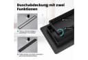 SaniteModar Duschrinne Schwarz Befliesbar Edelstahl Bild 5