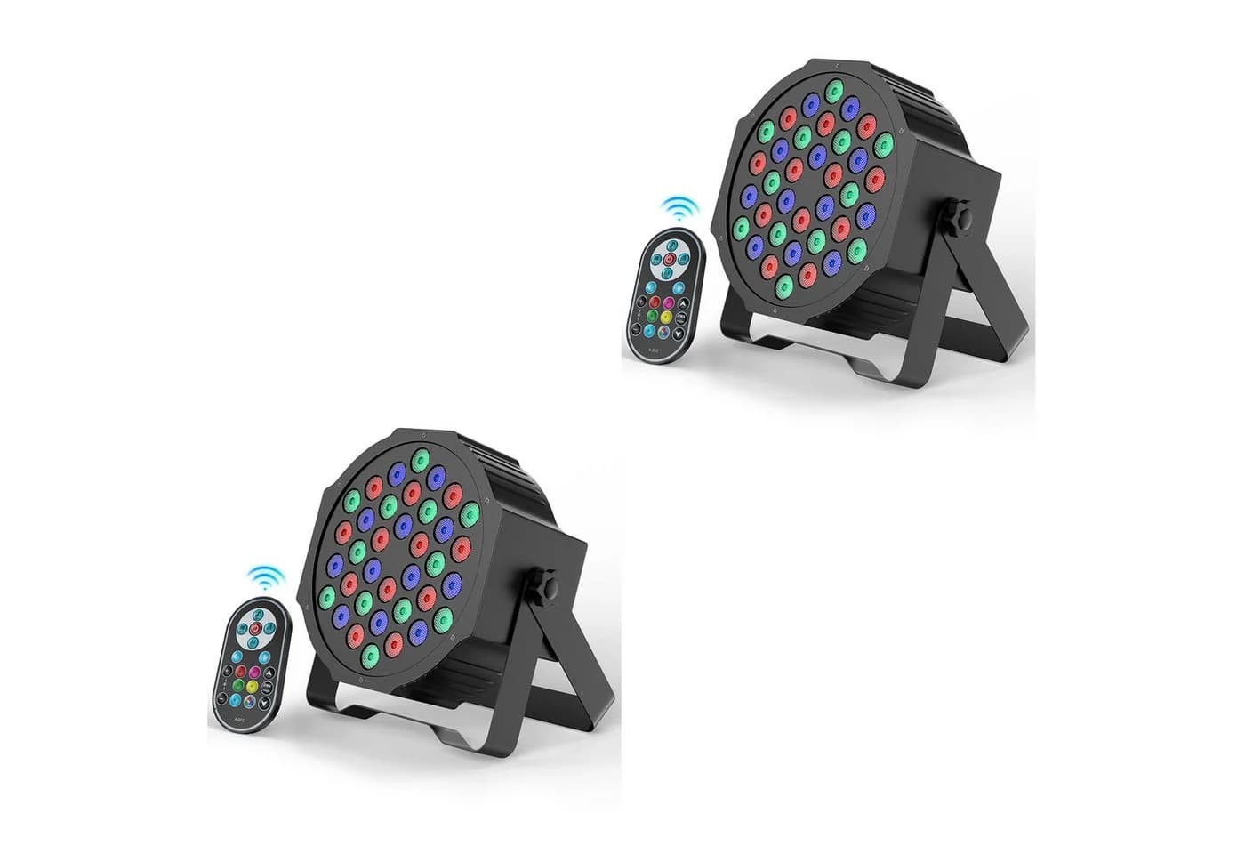 ZonQoonz Discolicht 108W LED PAR-Scheinwerfer mit Fernbedienung - Bild 2