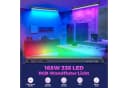 ZonQoonz Discolicht 168W Wandwasch-LED 336-teilig Schwarz Bild 1