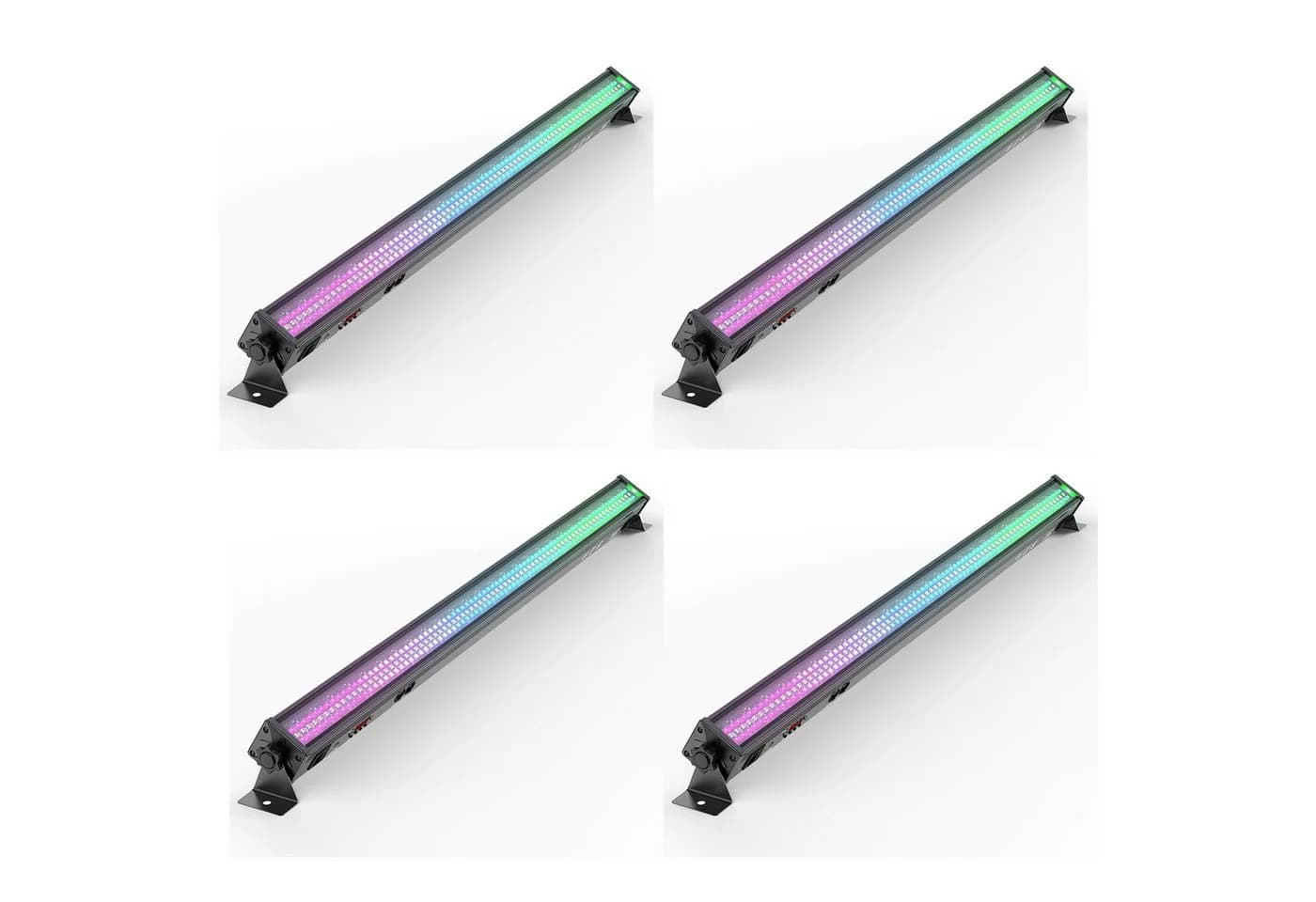 ZonQoonz Discolicht 168W Wandwasch-LED 336-teilig Schwarz - Bild 2