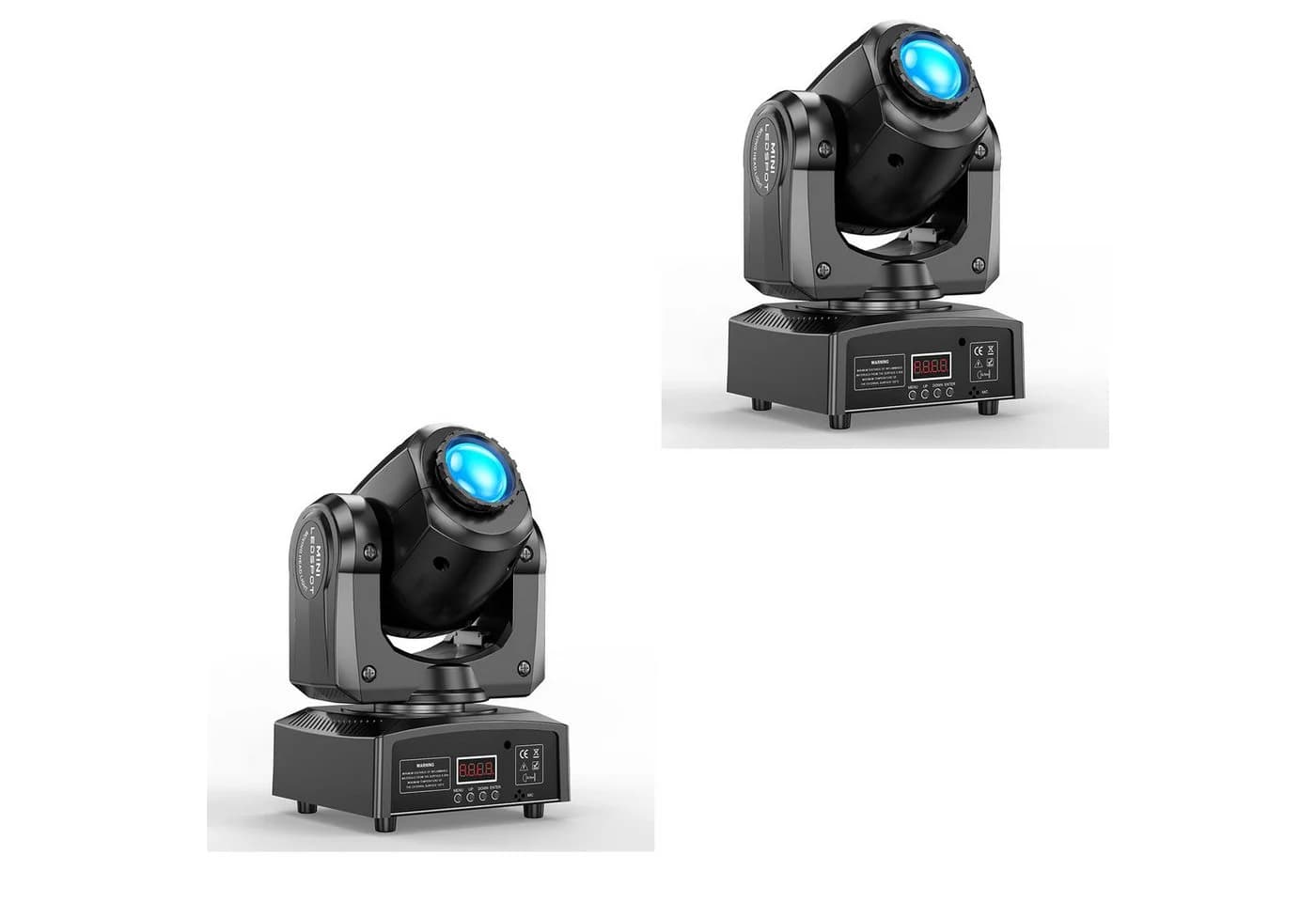 ZonQoonz Discolicht 100W Moving Head Light Schwarz - Bild 2
