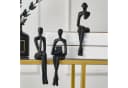 SURFOU Denker Statue 3 Stück Schwarz Abstrakte Kunst Skulptur Bild 3
